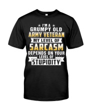 i'm a grumpy old army veteran Classic T-Shirt front