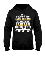 i'm a grumpy old army veteran Hooded Sweatshirt thumbnail