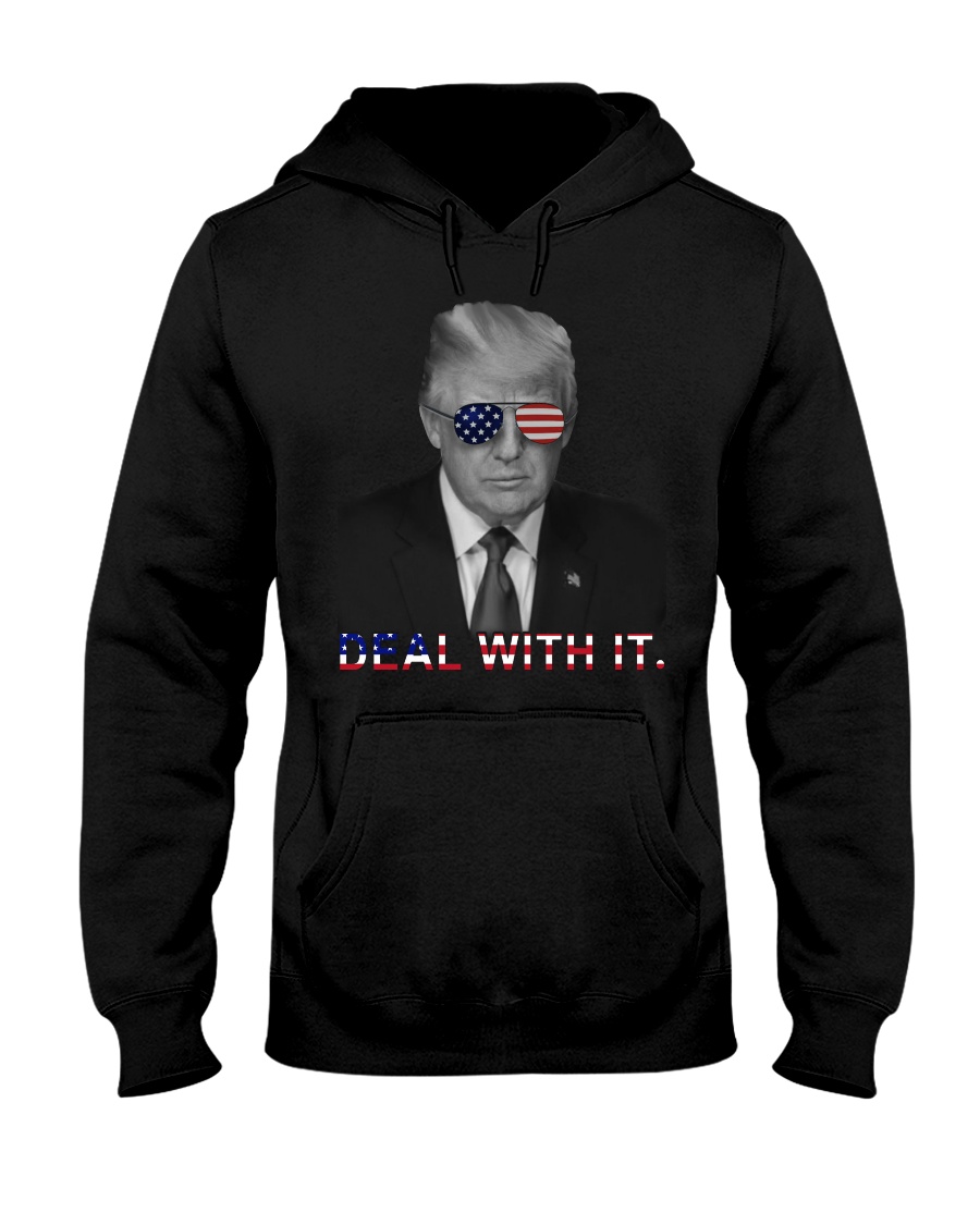 deal with it Hooded Sweatshirt
