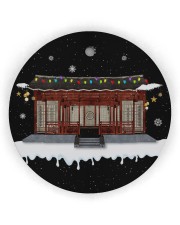 LIMITED EDITION Circle ornament - single (wood) front