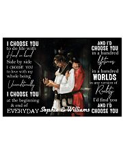 SAMURAI CHOOSE YOU TEQPRINT 17x11 Poster front