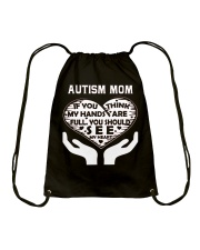 AUTISM AUTISM AUTISM AUTISM AUTISM Drawstring Bag thumbnail