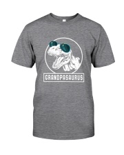 Grandpasaurus Grandpa Birthday Dinosaur Lover Gift Classic T-Shirt tile