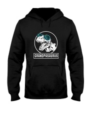 Grandpasaurus Grandpa Birthday Dinosaur Lover Gift Hooded Sweatshirt thumbnail