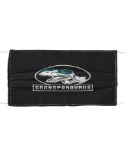 Grandpasaurus Grandpa Birthday Dinosaur Lover Gift Cloth face mask thumbnail