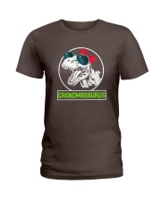 Grandmasaurus Grandma Funny GIft idea for Mimi Tee Ladies T-Shirt front