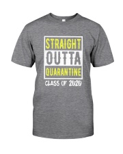 Straight Outta Quarantine Class of 2020 Gift idea Classic T-Shirt tile