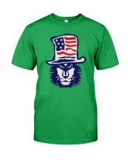 Lion Hat American Flag Hoodie Classic T-Shirt thumbnail
