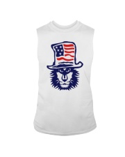 Lion Hat American Flag Hoodie Sleeveless Tee thumbnail
