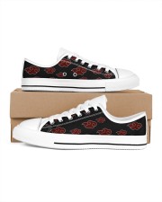 Naruto akatsuki cloud shoes Men's Low Top White Shoes thumbnail