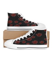 Naruto akatsuki cloud shoes Women's High Top White Shoes thumbnail