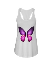 Colorful Butterfuly Ladies Flowy Tank thumbnail