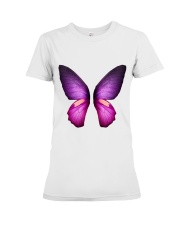 Colorful Butterfuly Premium Fit Ladies Tee thumbnail