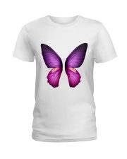 Colorful Butterfuly Ladies T-Shirt thumbnail