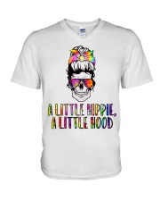 Hippie V-Neck T-Shirt front