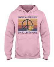 Hippie Hooded Sweatshirt front