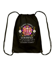 Hippie Drawstring Bag tile