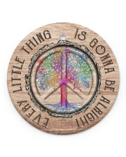 Hippie Circle ornament - single (porcelain) front