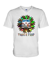 Hippie V-Neck T-Shirt front