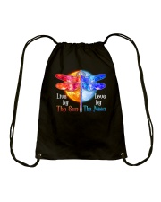 Live By The Sun Love By The Moon Drawstring Bag tile