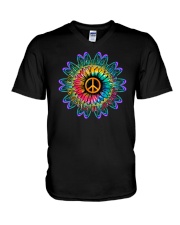 Hippie V-Neck T-Shirt front