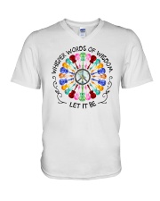 Hippie V-Neck T-Shirt front