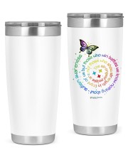 Accept. Adapt. Advocate. 20oz Tumbler tile