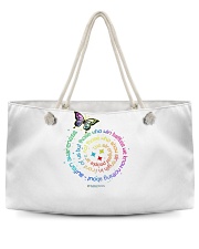 Accept. Adapt. Advocate. Weekender Tote tile