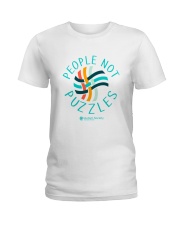 Accept. Adapt. Advocate. Ladies T-Shirt tile