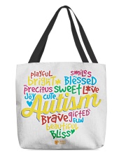 Bright. Blessed. Brave All-Over Tote tile