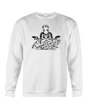 SELF PORTRAIT SERIES: hold on - i'm meditiating Crewneck Sweatshirt tile