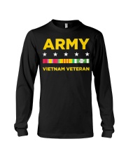 Mens Vietnam Veteran Shirt Army Veteran Tshirt Vet Long Sleeve Tee thumbnail