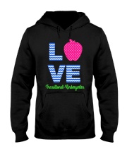Love Transitional Kindergarten Shirt For Teacher K Hooded Sweatshirt thumbnail