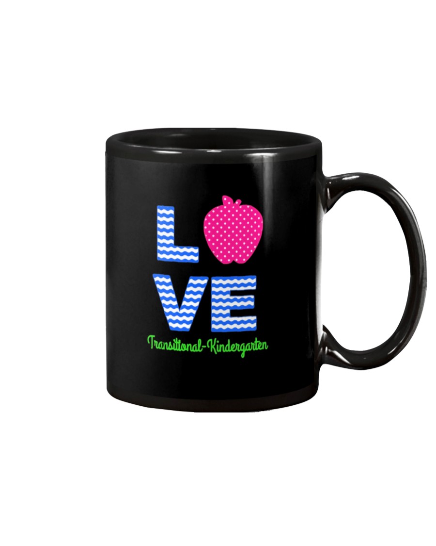 Love Transitional Kindergarten Shirt For Teacher K Mug