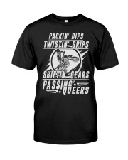 SHIFTIN' GEARS - PASSING QUEERS Classic T-Shirt front