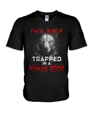 I'M A WOLF V-Neck T-Shirt thumbnail