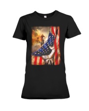 Rider Flag Tshirt Premium Fit Ladies Tee thumbnail