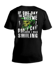 DON'T CRY BECAUSE I WAS SMILING V-Neck T-Shirt thumbnail
