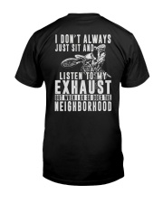 LISTEN TO MY EXHAUST Premium Fit Mens Tee thumbnail