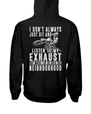 LISTEN TO MY EXHAUST Hooded Sweatshirt thumbnail