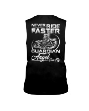 Never Ride Faster Than Your Guardian Angel Can Fly Sleeveless Tee thumbnail