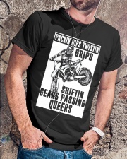 SHIFTIN GEARS PASSING QUEERS Classic T-Shirt lifestyle-mens-crewneck-front-4