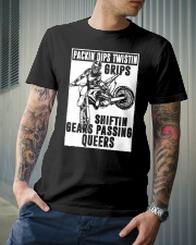 SHIFTIN GEARS PASSING QUEERS Classic T-Shirt lifestyle-mens-crewneck-front-6