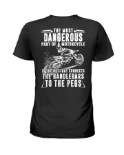 Motocross - Most Dangerous Part Ladies T-Shirt thumbnail