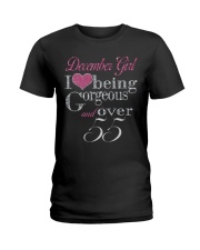 December Girl Gorgeous And Over 55 Ladies T-Shirt thumbnail
