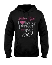 Libra Girl Perfect And Over 50 Hooded Sweatshirt thumbnail
