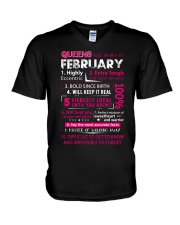 February Queens - Special Edition V-Neck T-Shirt thumbnail