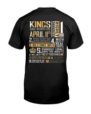 April 11th Classic T-Shirt back