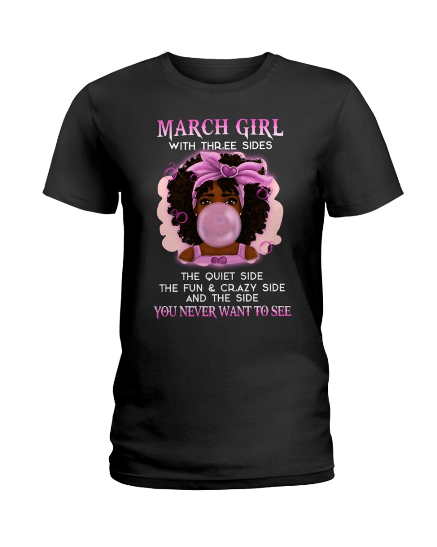 March Girl Ladies T-Shirt