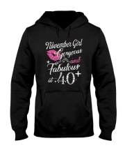 November Girl Gorgeous And Fabulous Hooded Sweatshirt thumbnail